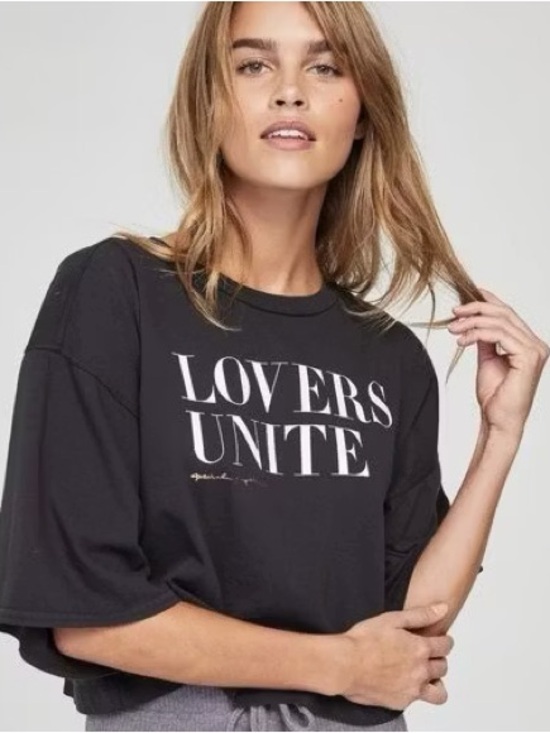 Spiritual Gangster Tops - Spiritual Gangster Luv Unite Session Tee Size S